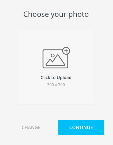 image of the photo uploader